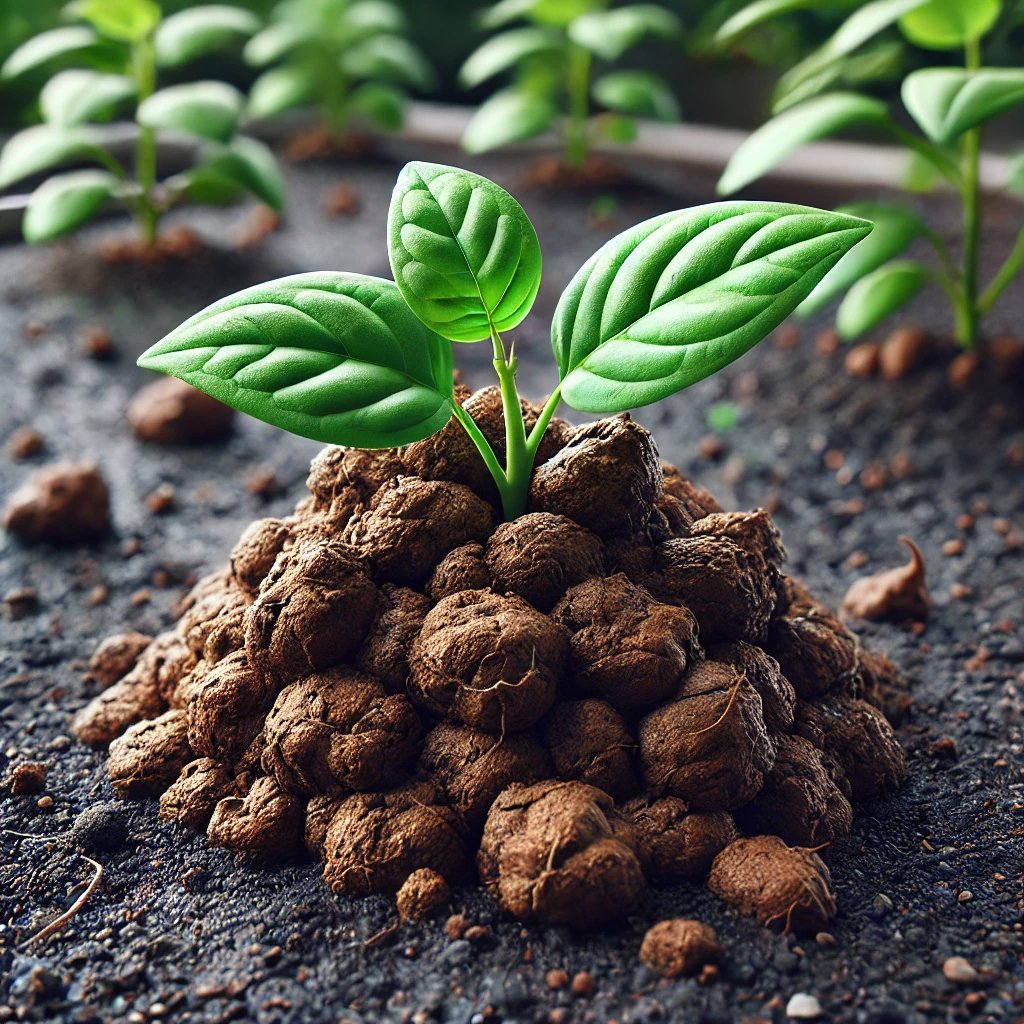 Imagen creada por la IA del guano en una planta&nbsp;