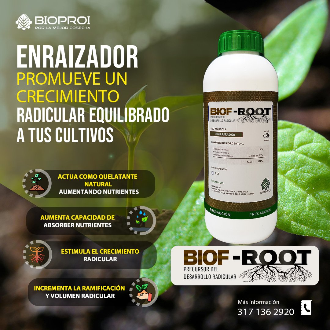 Biof-Root enraizador orgánico&nbsp;