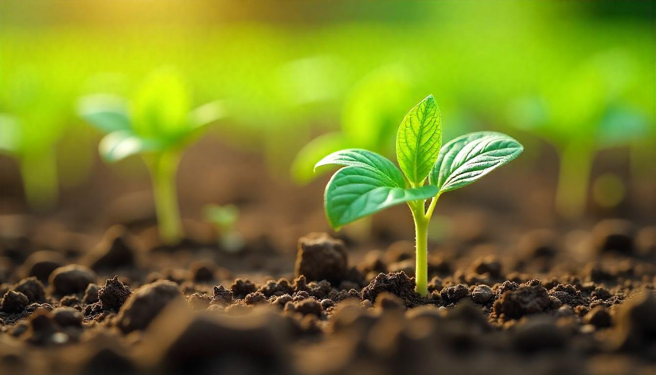 planta en crecimiento 