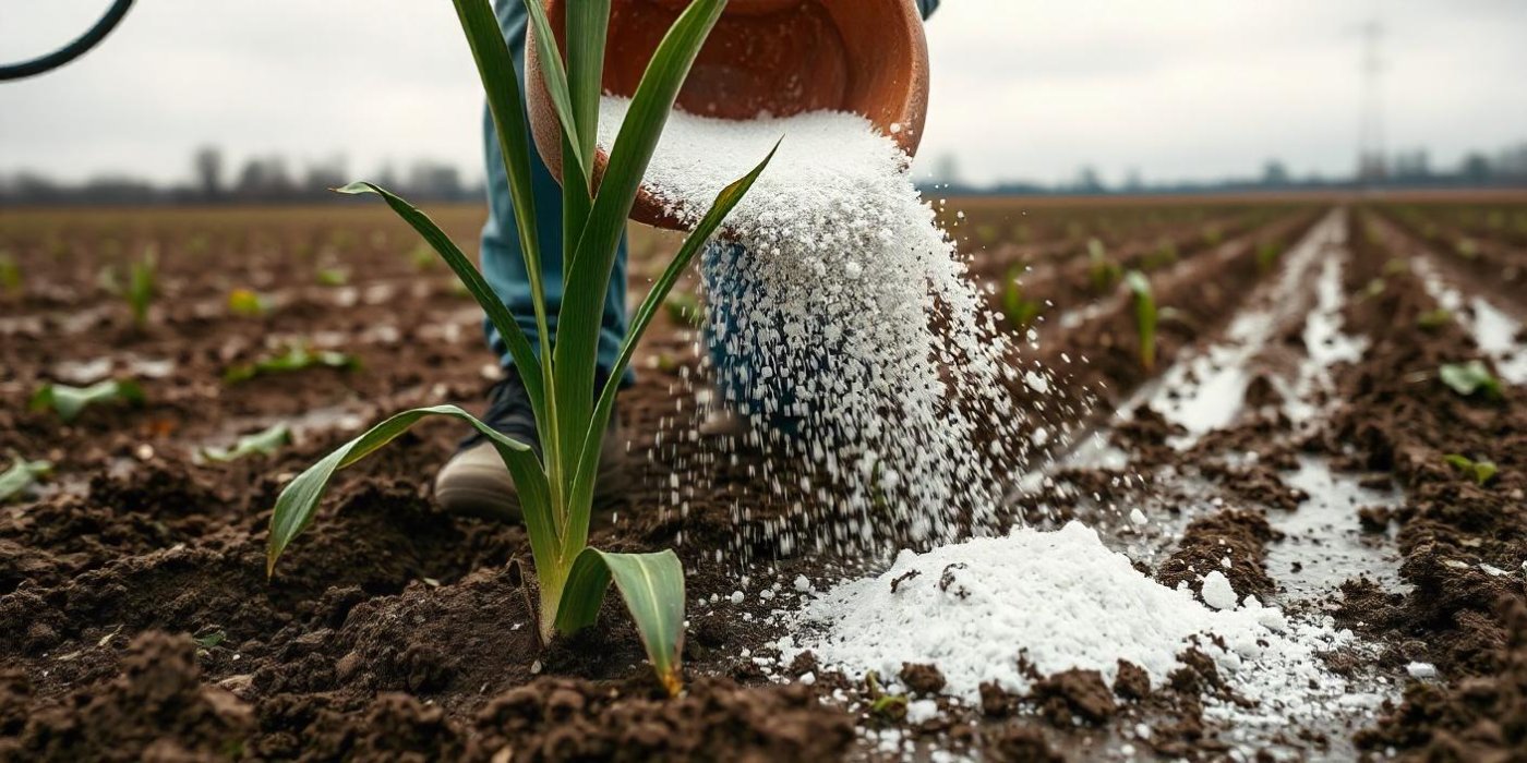 APLICACION DE YESO AGRÍCOLA&nbsp;