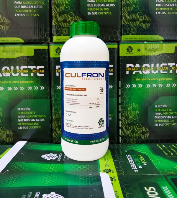 Producto CUL-FRON de bioproi Desinfectante Vegetal 