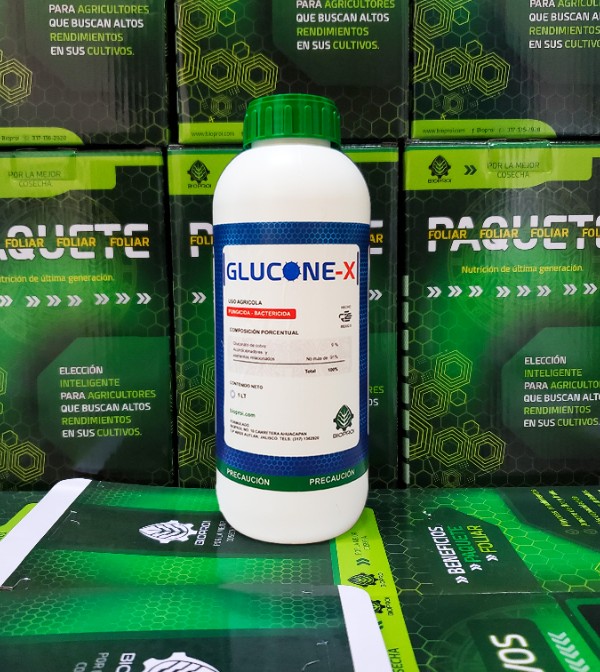 Producto GLUCONEX de bioproi Bactericida/Fungicida  