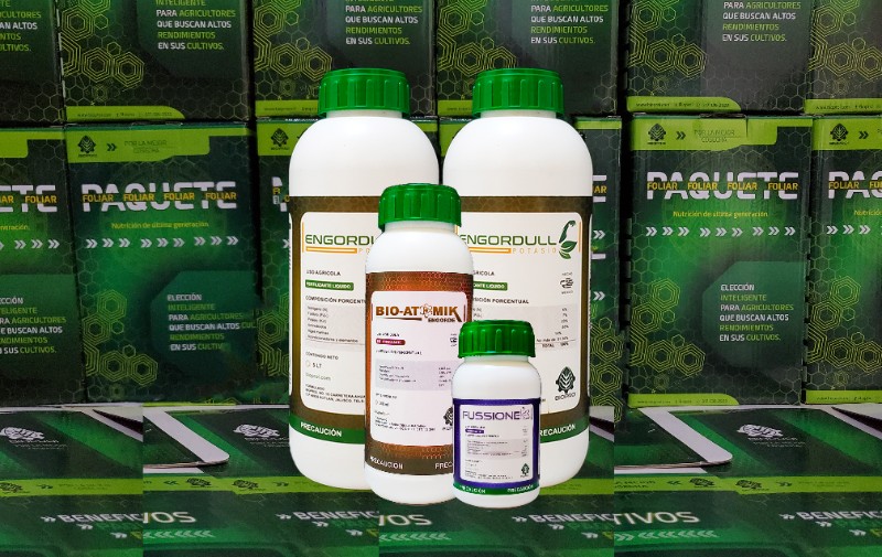 PAQUETE FOLIAR DE ENGORDE  de bioproi