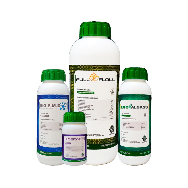 Producto Paquete Foliar de Floración para Cebolla de bioproi 