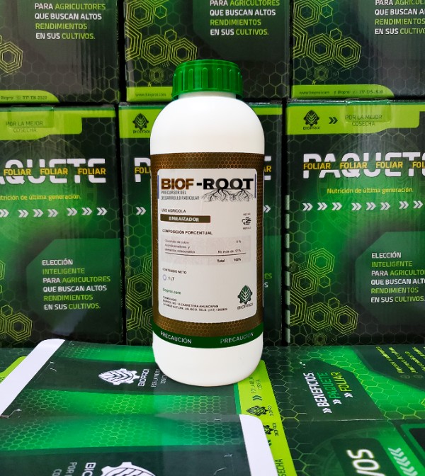 Producto BIOF-ROOT de bioproi Enraizador 