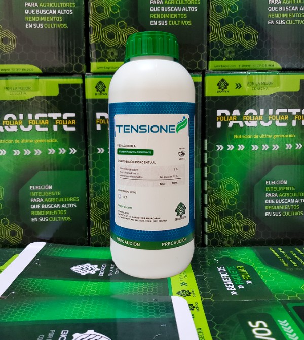 Producto TENSIONE de bioproi Coadyuvante/Acidificante 