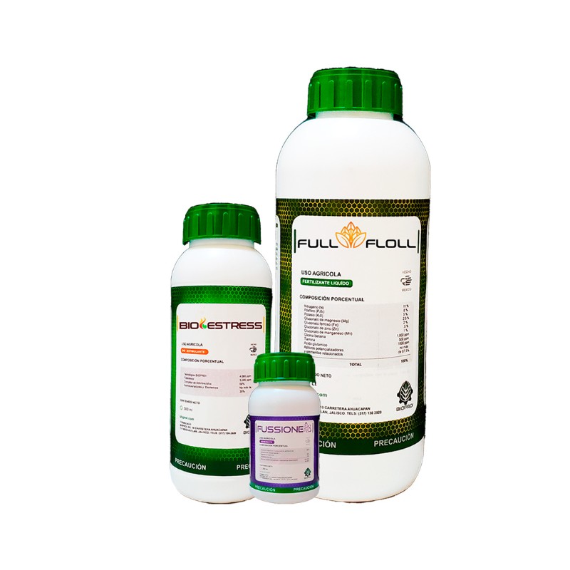 Producto Paquete Foliar 2 para Agave de bioproi 