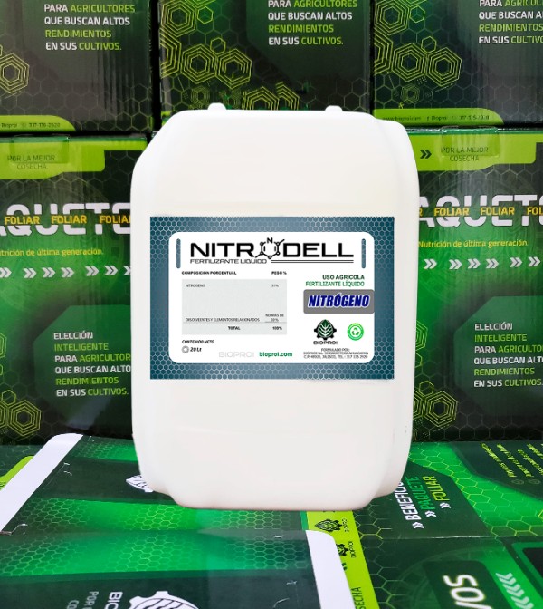 Producto NITRODELL de bioproi Fertilizante Liquido  