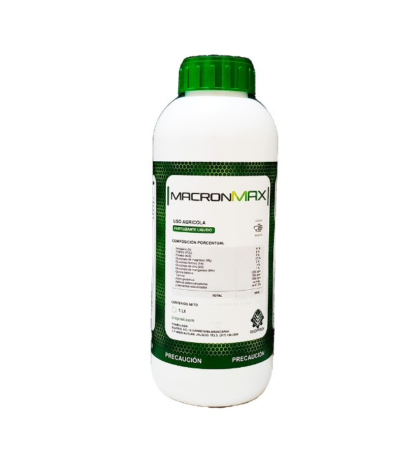 Producto MACRON-MAX de bioproi Fertilizante Liquido 